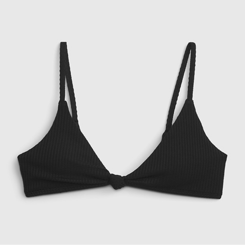 NWT Gap Knot-Front Bikini Top - Women’s Size L